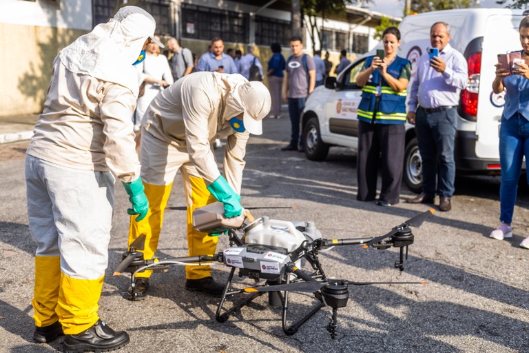 Prefeitura de São Paulo com DRONES no Combate á Dengue